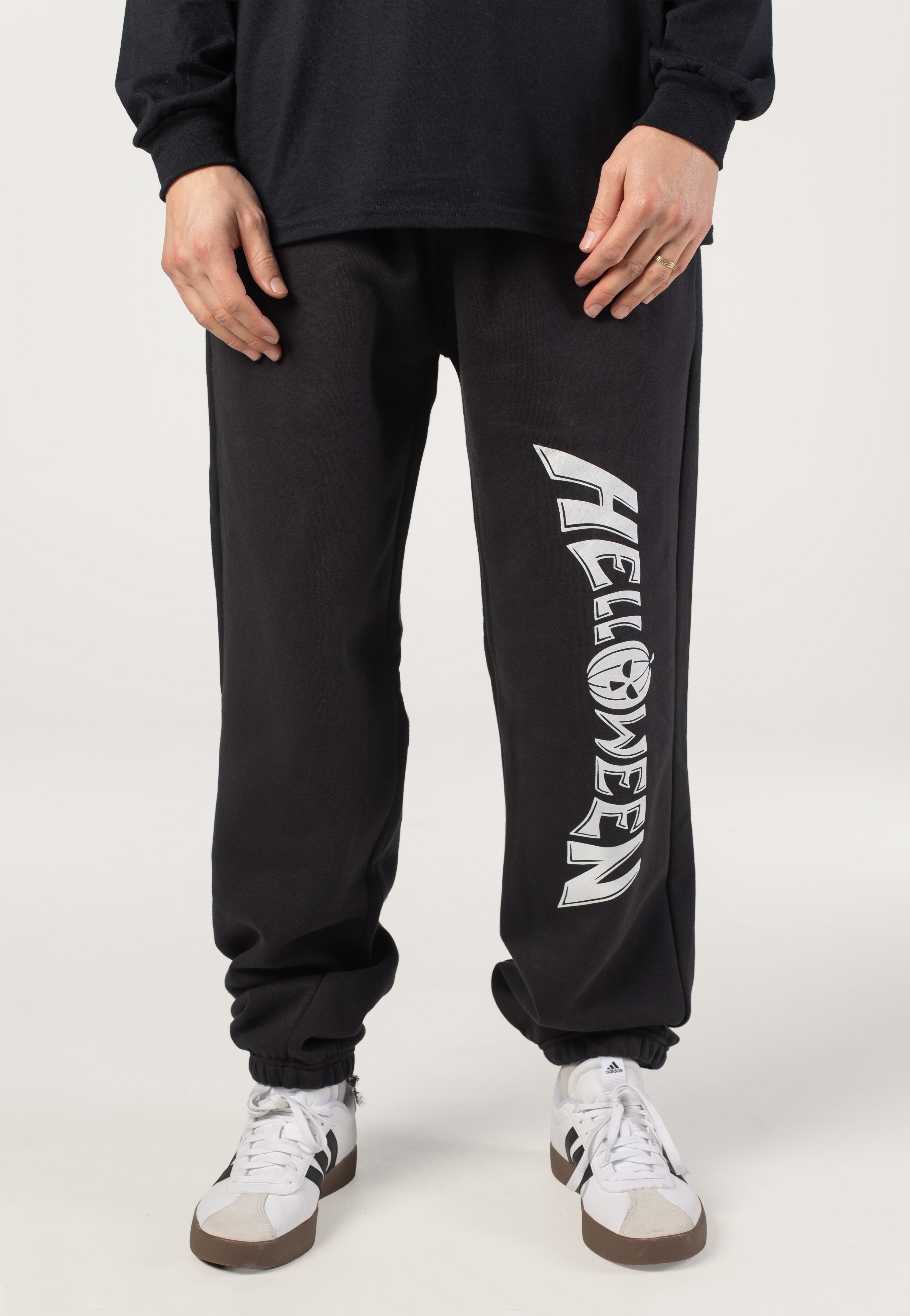 helloween-classic-logo-jogging-noir-homme-power-metal image 1