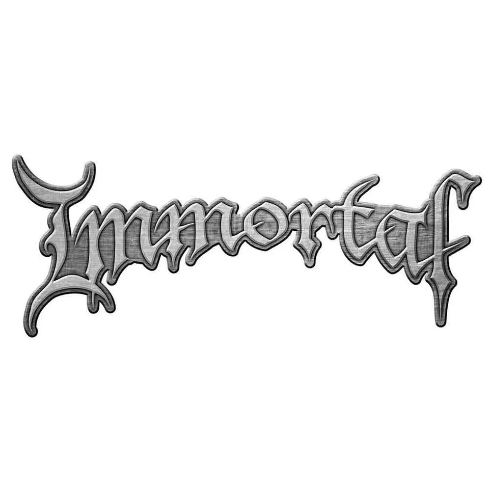 immortal-pin-s-mail-badge-black-metal-norv-gien image 1