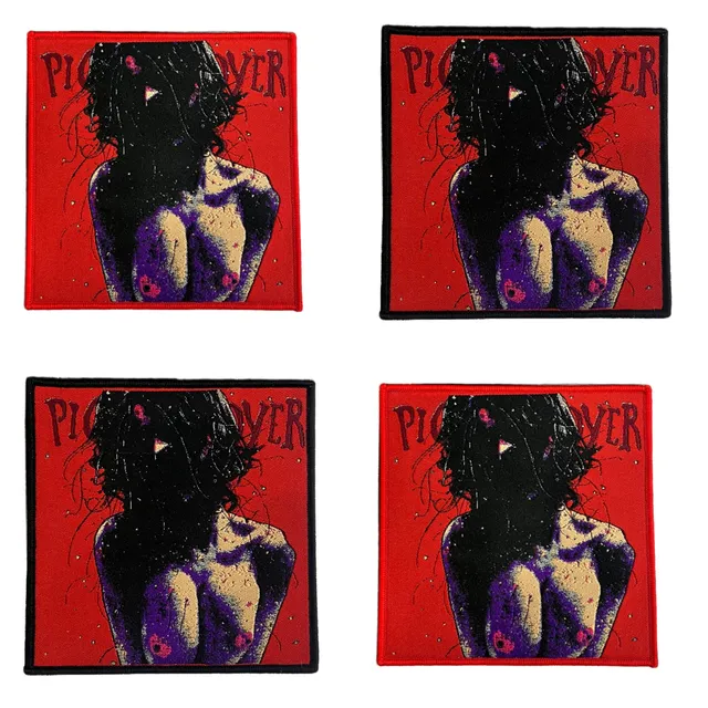 pig-destroyer-terrifyer-patch-tiss-bordure-noire image 1