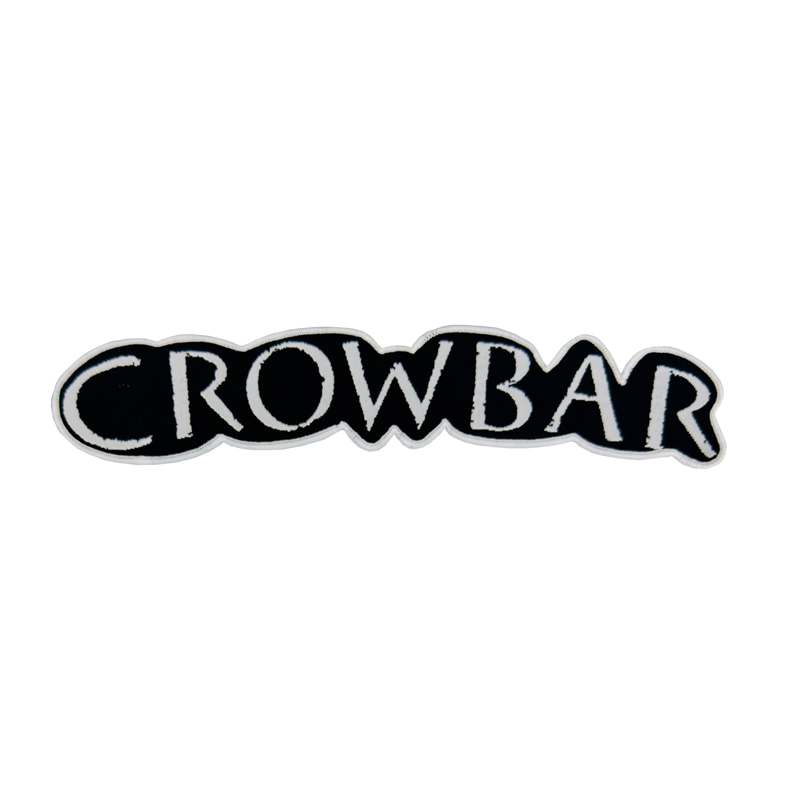 crowbar-logo-patch-tiss-oversized-bord-noir image 4