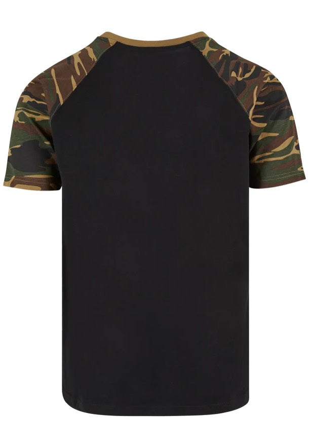 urban-classics-raglan-contrast-t-shirt-noir-woodcamo image 6
