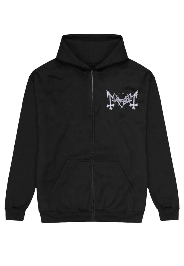 mayhem-pure-fucking-armageddon-sweat-zipp-noir image 1