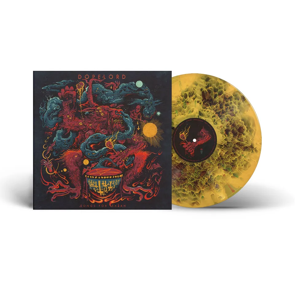 dopelord-songs-for-satan-vinyle-lp-violet-doom-stoner image 1