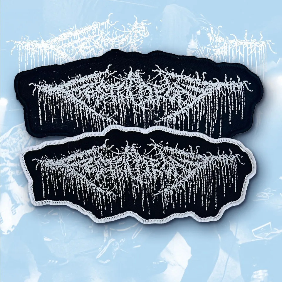 festerdecay-logo-patch-tiss-petit-bordure-noire image 1