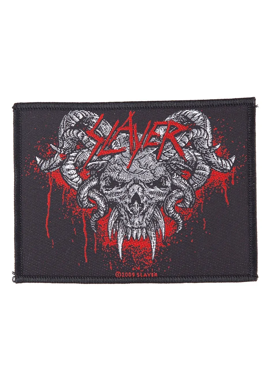 slayer-demonic-patch-noir-thrash-metal image 1