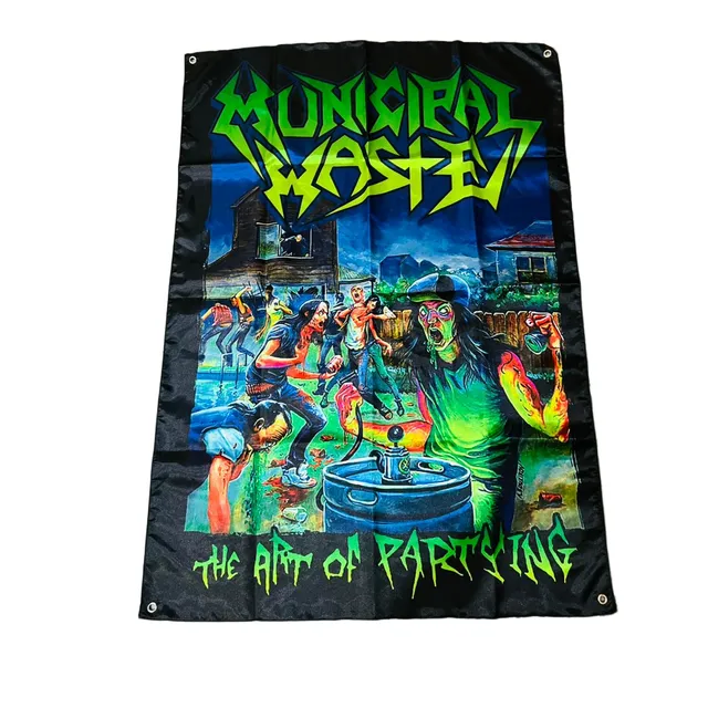 municipal-waste-art-of-partying-drapeau-textile-100x70 image 1