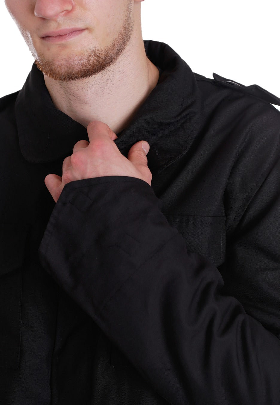 surplus-us-m65-field-veste-militaire-noire-taille-m image 3