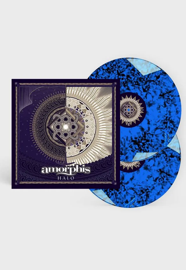 amorphis-halo-double-vinyle-bleu-splatter-blackdust image 1