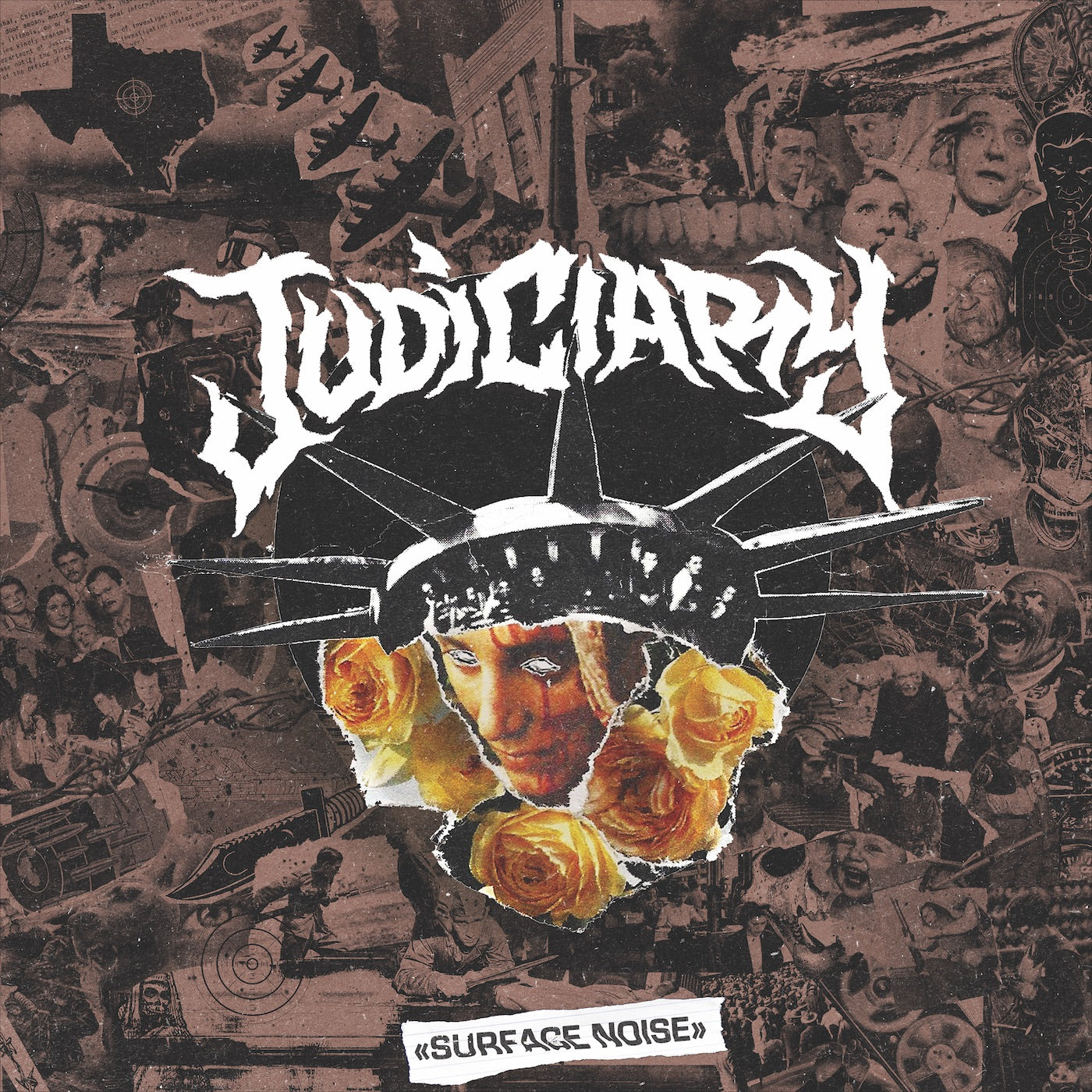 judiciary-surface-noise-vinyle-lp-silver-black-splatter-hardcore image 1