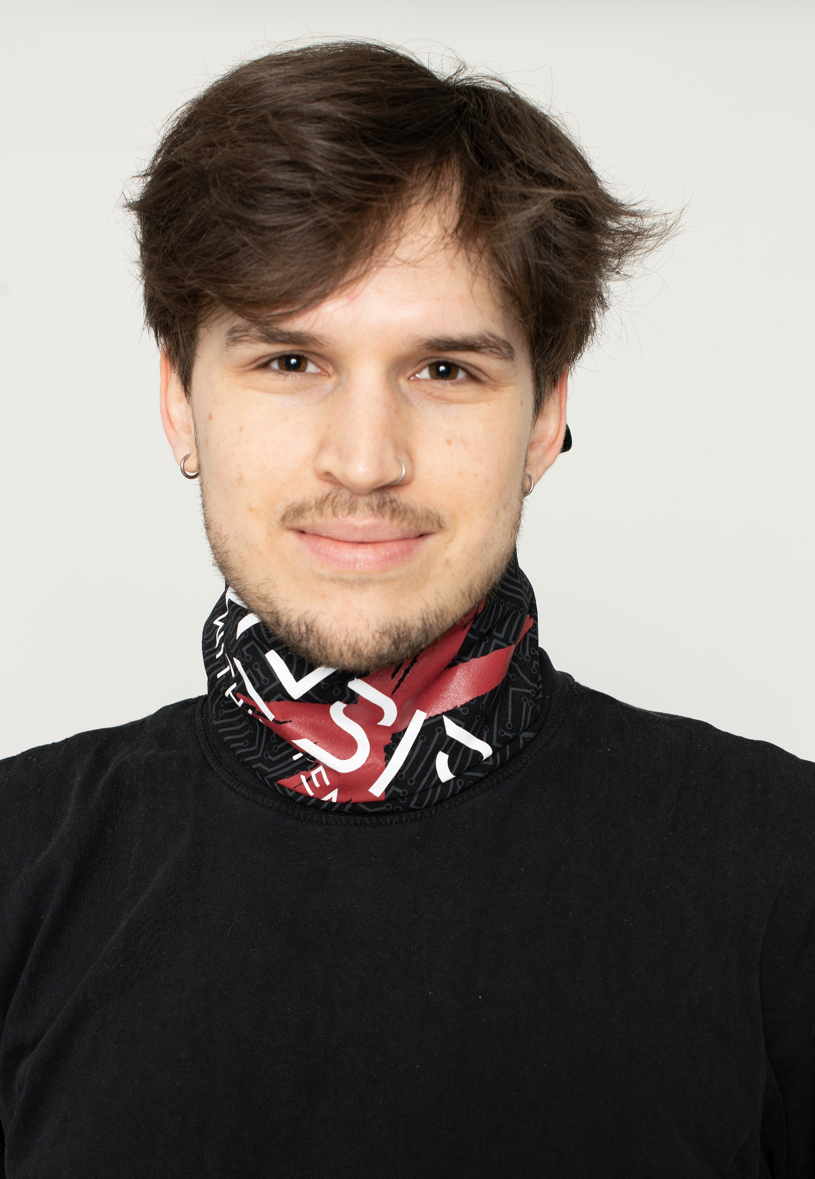 within-temptation-dragonfly-circuit-bandana-noir-taille-unique image 2