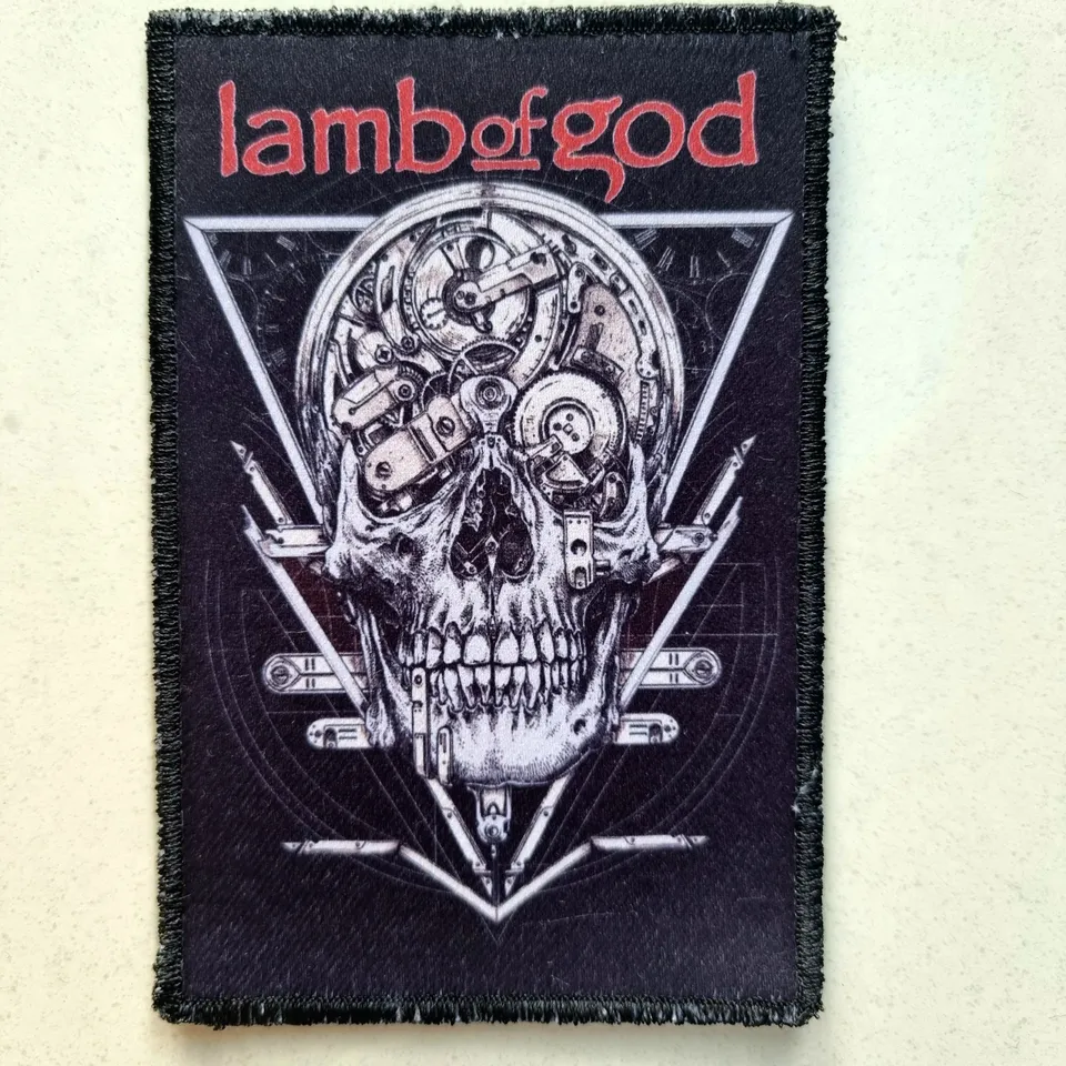 lamb-of-god-skull-patch-cusson-coudre image 1