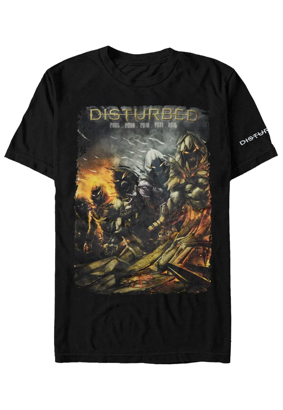 disturbed-evolution-the-guy-t-shirt-noir-homme image 1