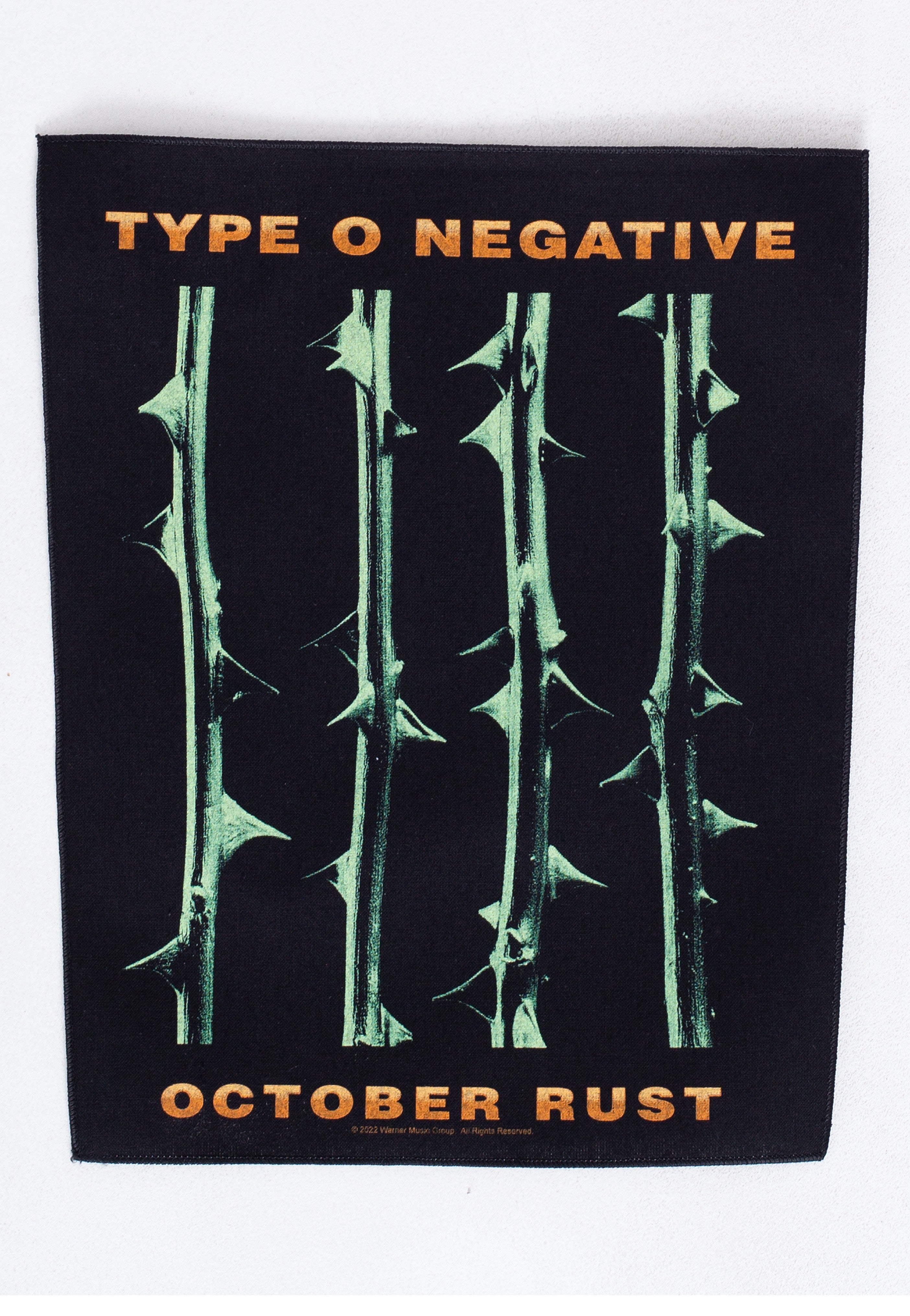 type-o-negative-october-rust-backpatch-multicolore-gothic-metal image 1