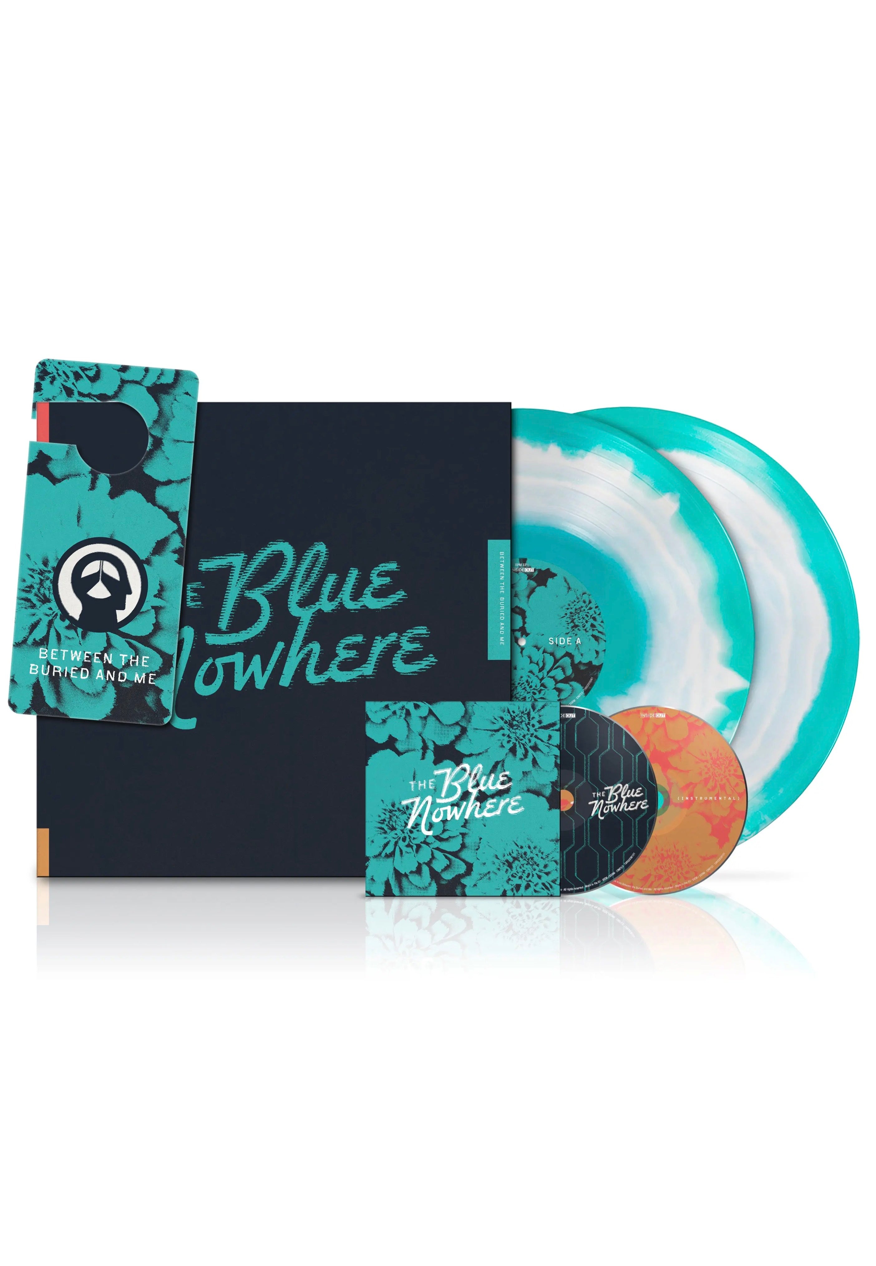 between-the-buried-and-me-the-blue-nowhere-vinyle-deluxe-bleu-blanc-2cd image 1