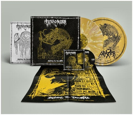 terrorizer-before-the-downfall-vinyle-2lp-cd-yellow-splatter image 1