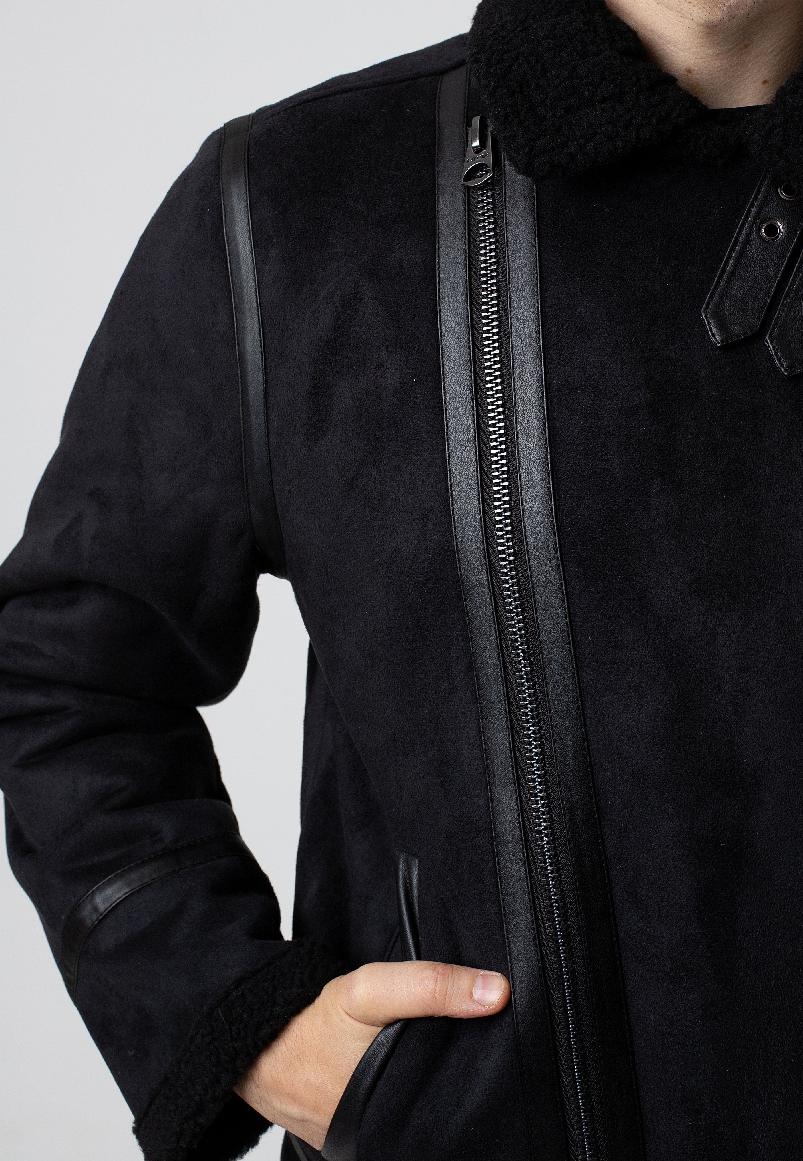 only-sons-robyn-veste-aviateur-noir-homme image 8
