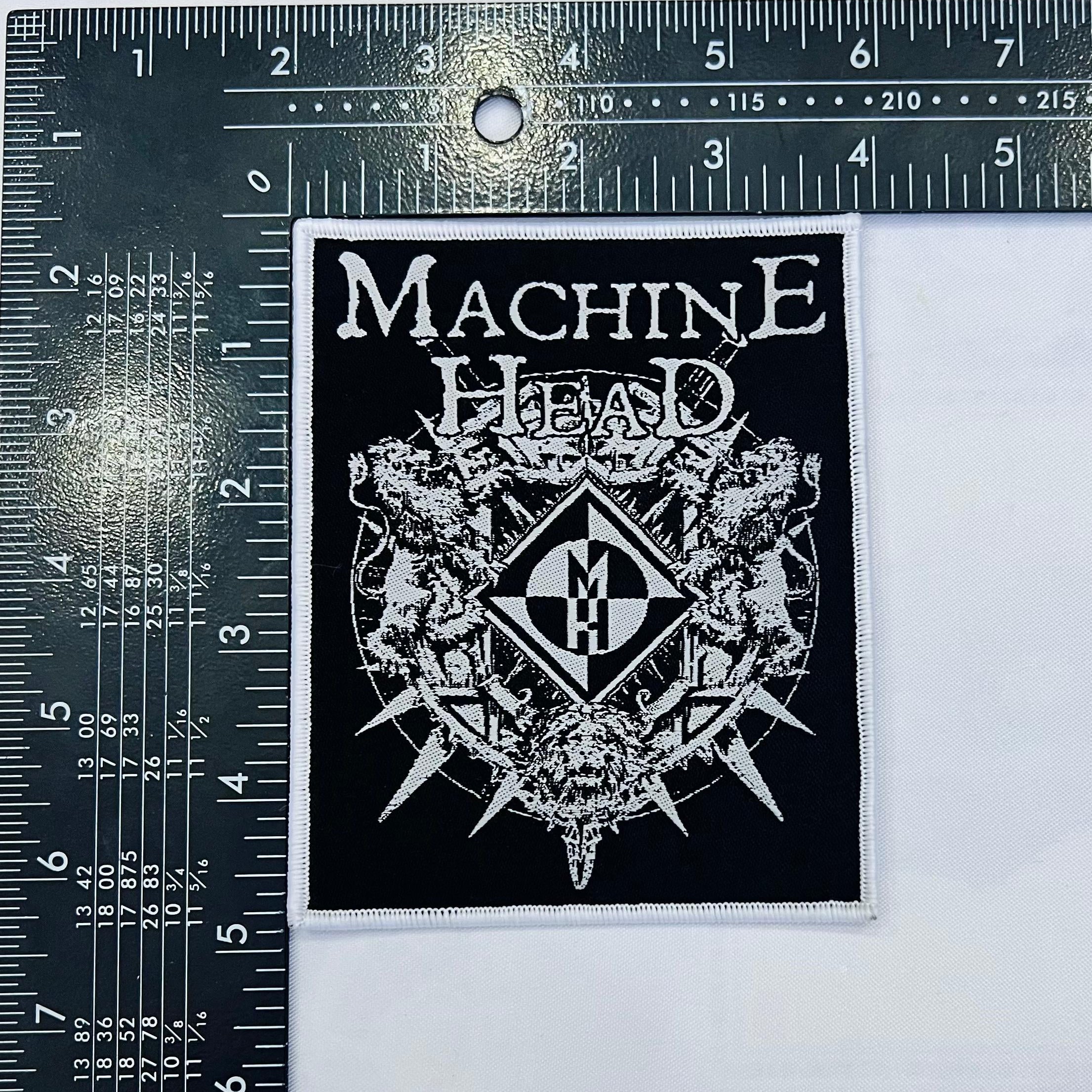 machine-head-bloodstone-diamonds-patch-bordure-noire image 5