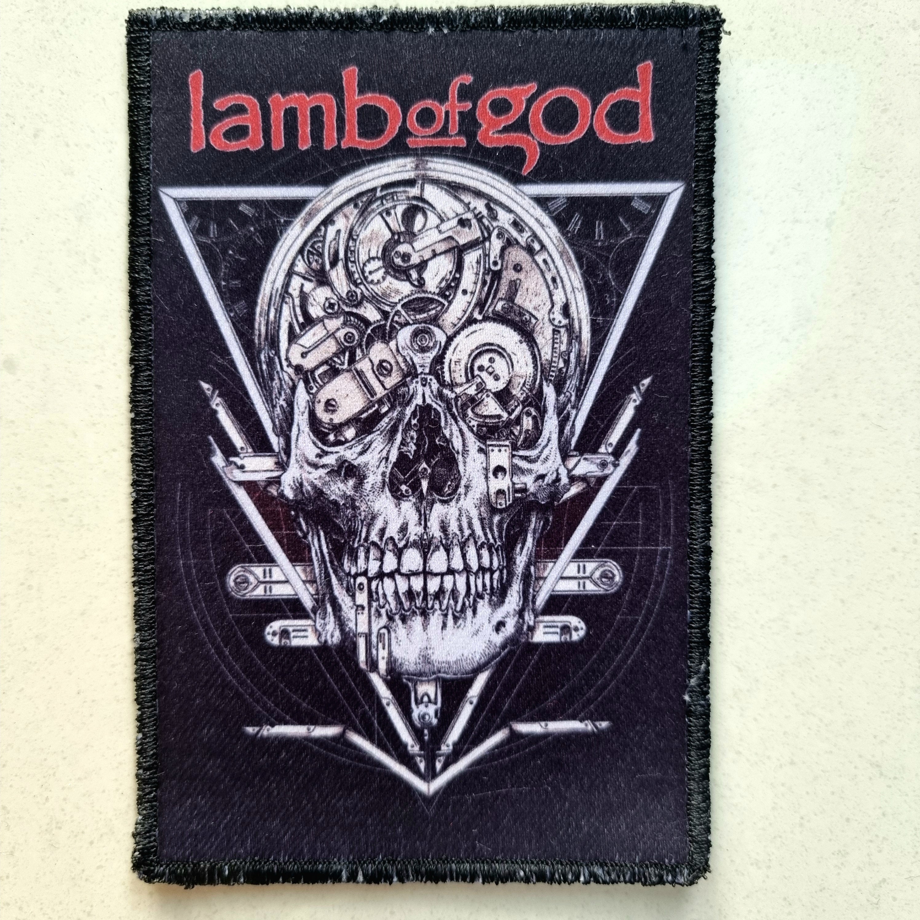 lamb-of-god-skull-patch-cusson-coudre image 1