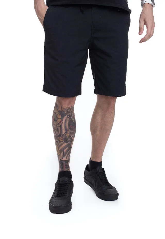 vintage-industries-kaiden-steel-short-gris-homme-coupe-droite image 1