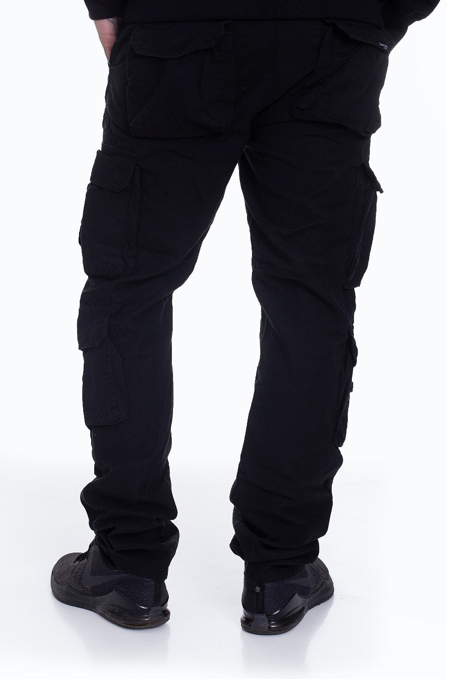 surplus-airborne-slimmy-pantalon-cargo-noir-coton image 6