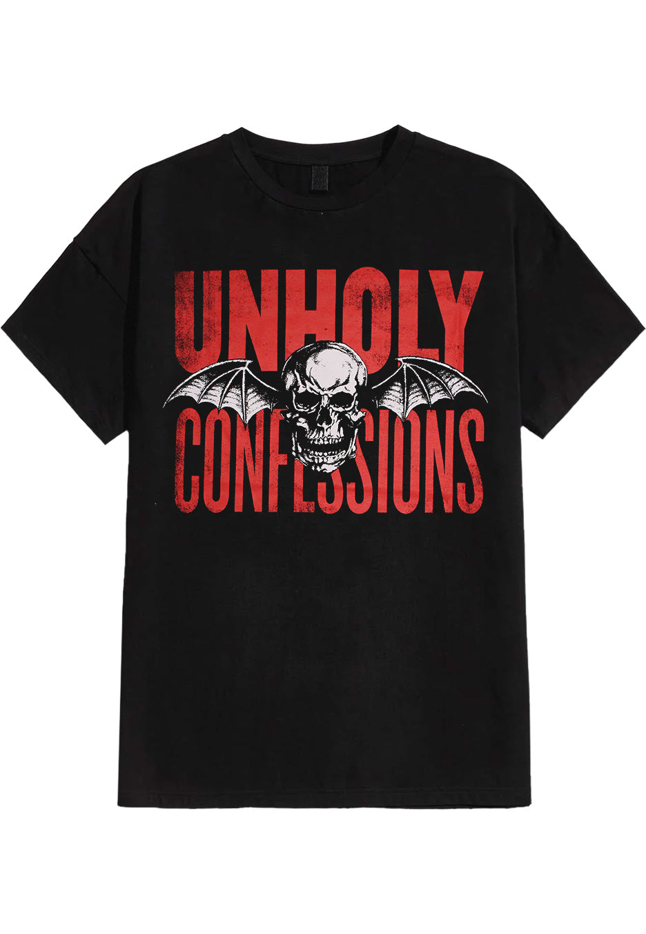 avenged-sevenfold-unholy-confessions-t-shirt-noir-metal image 1
