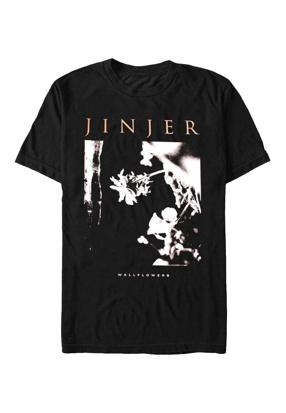 jinjer-wallflowers-t-shirt-noir-metalcore image 1
