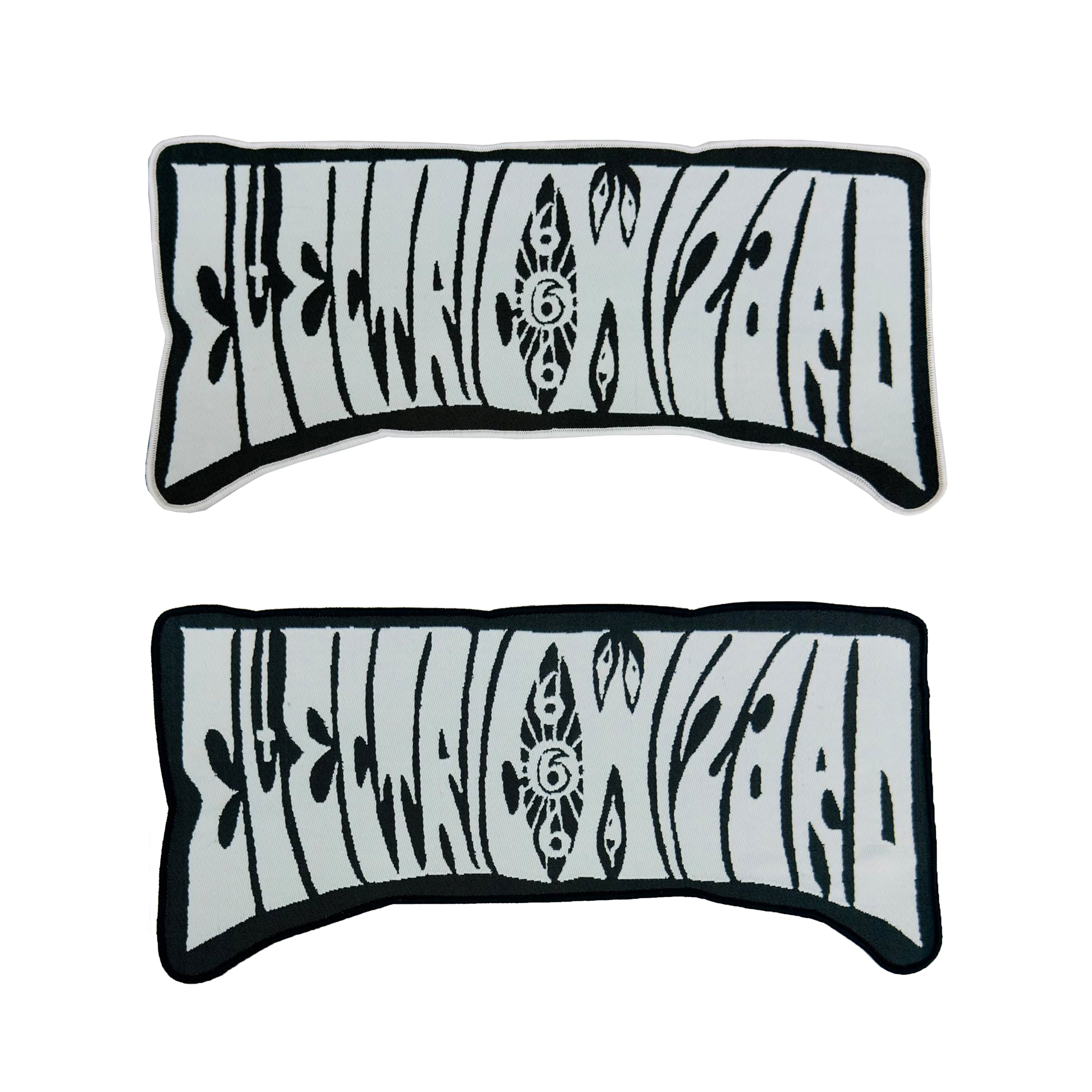electric-wizard-logo-patch-tiss-oversize-bordure-noire image 1