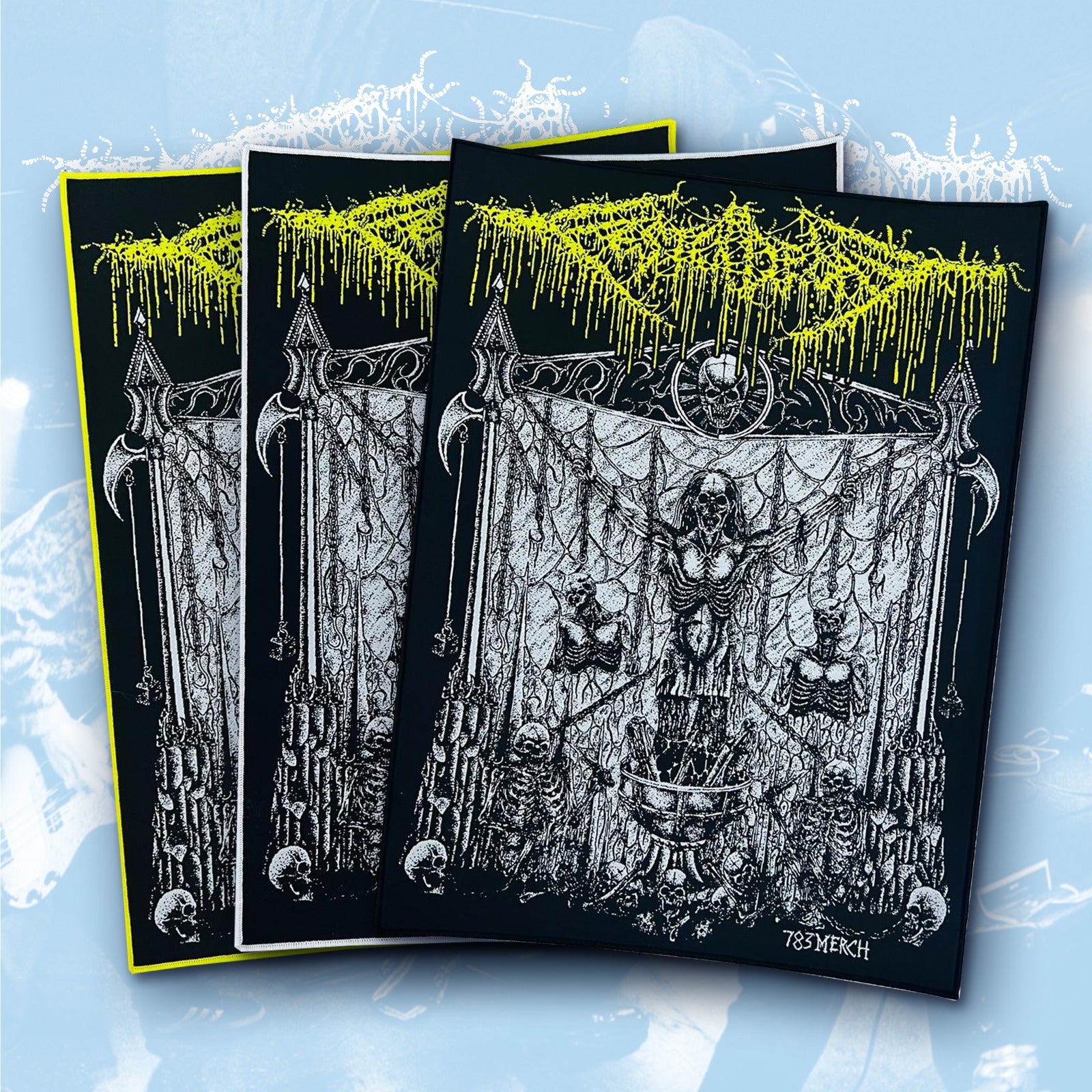 festerdecay-disintegration-of-organs-backpatch-bord-noir image 1