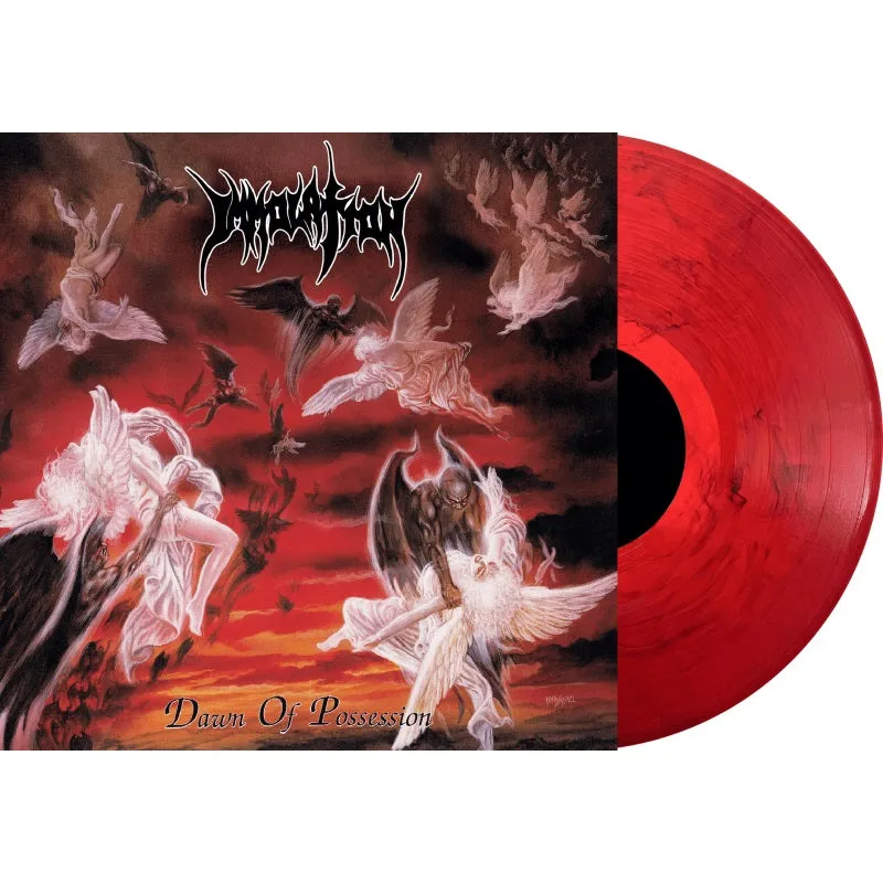 immolation-dawn-of-possession-vinyle-marbr-rouge image 1