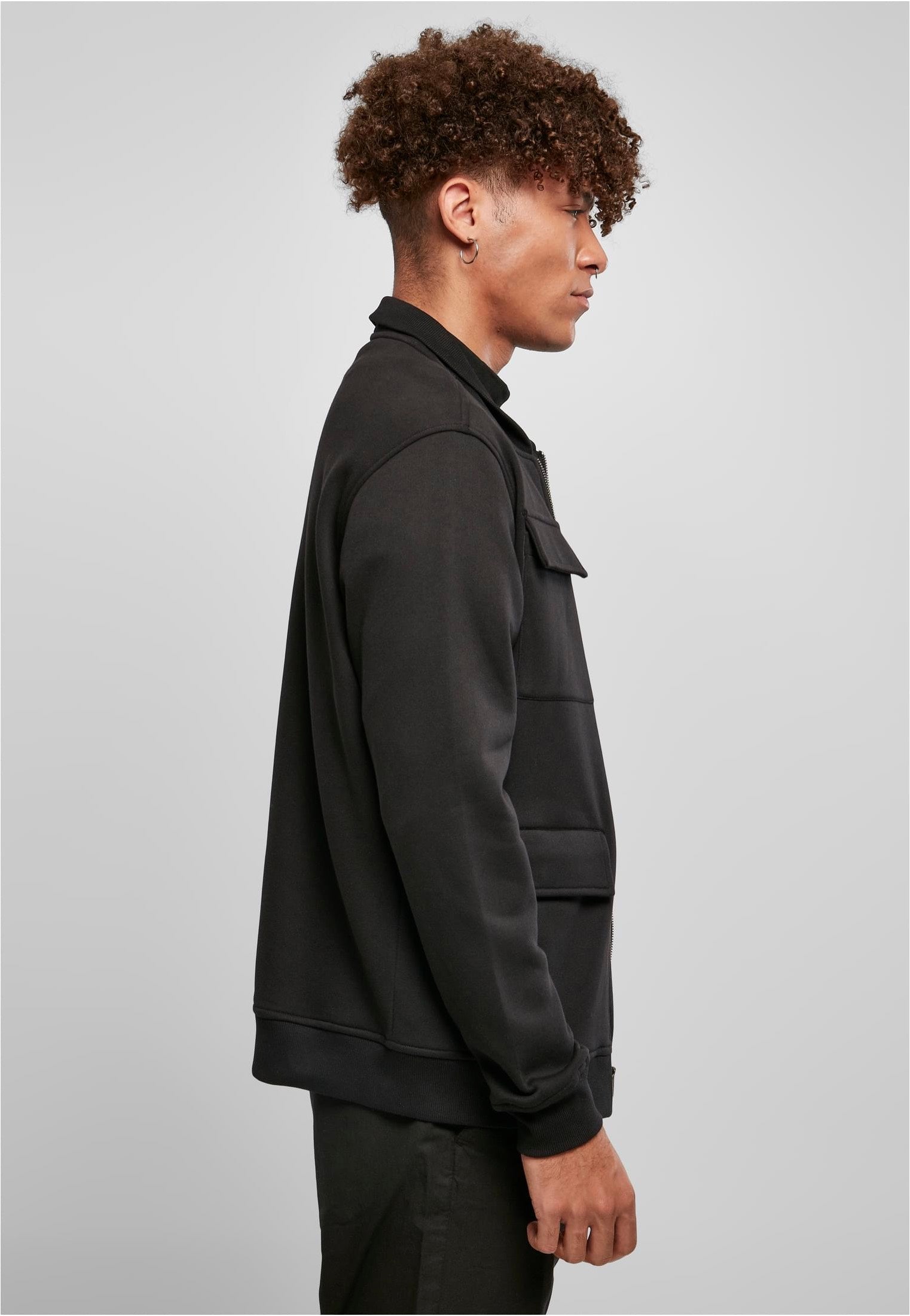 urban-classics-m65-sweat-bomber-veste-noir-homme image 4