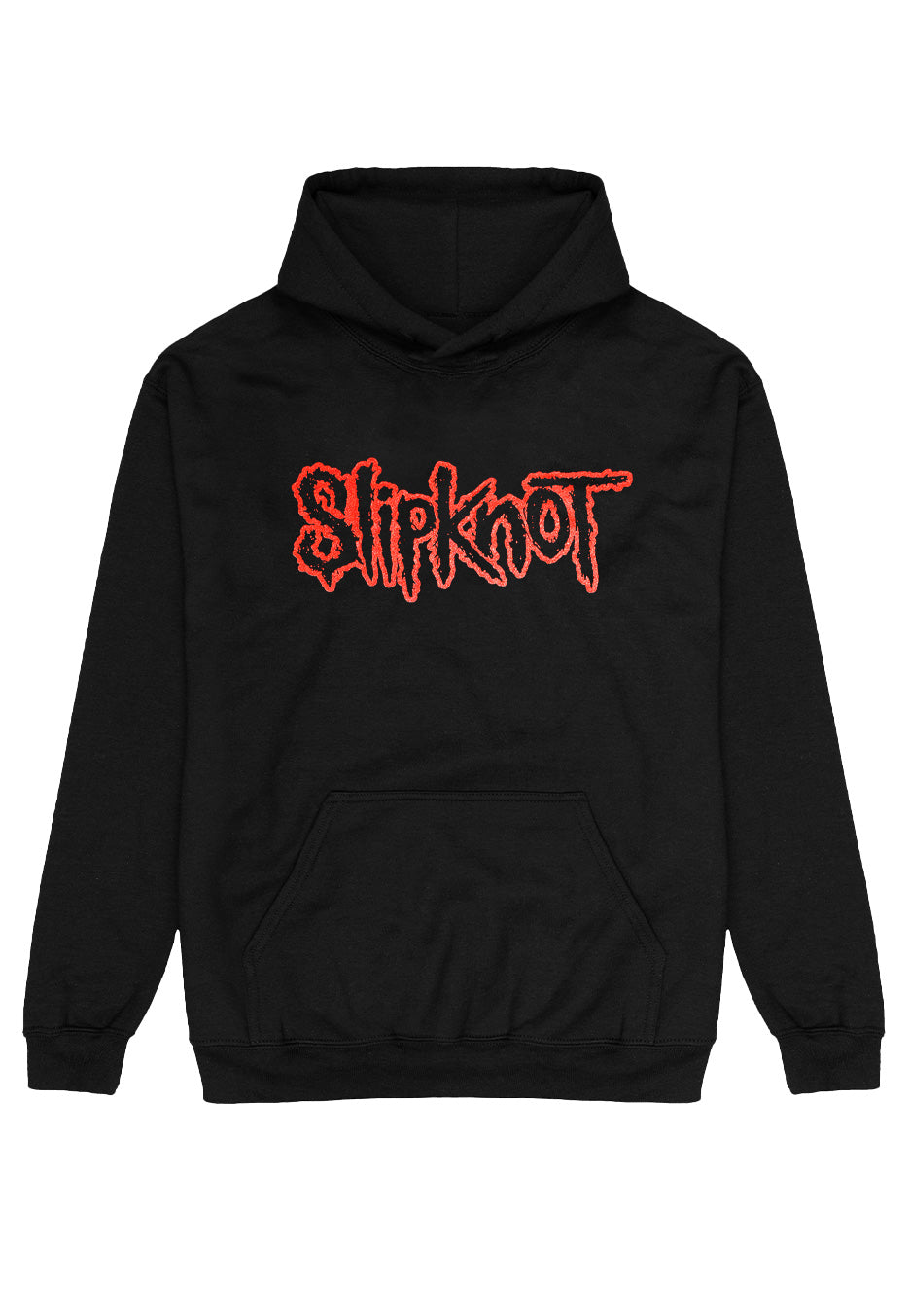 slipknot-logo-sweat-capuche-noir-homme image 1