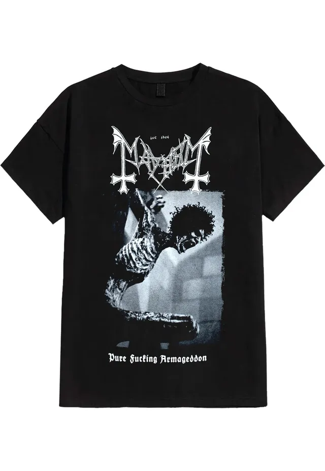 mayhem-pure-fucking-armageddon-t-shirt-noir-homme image 1