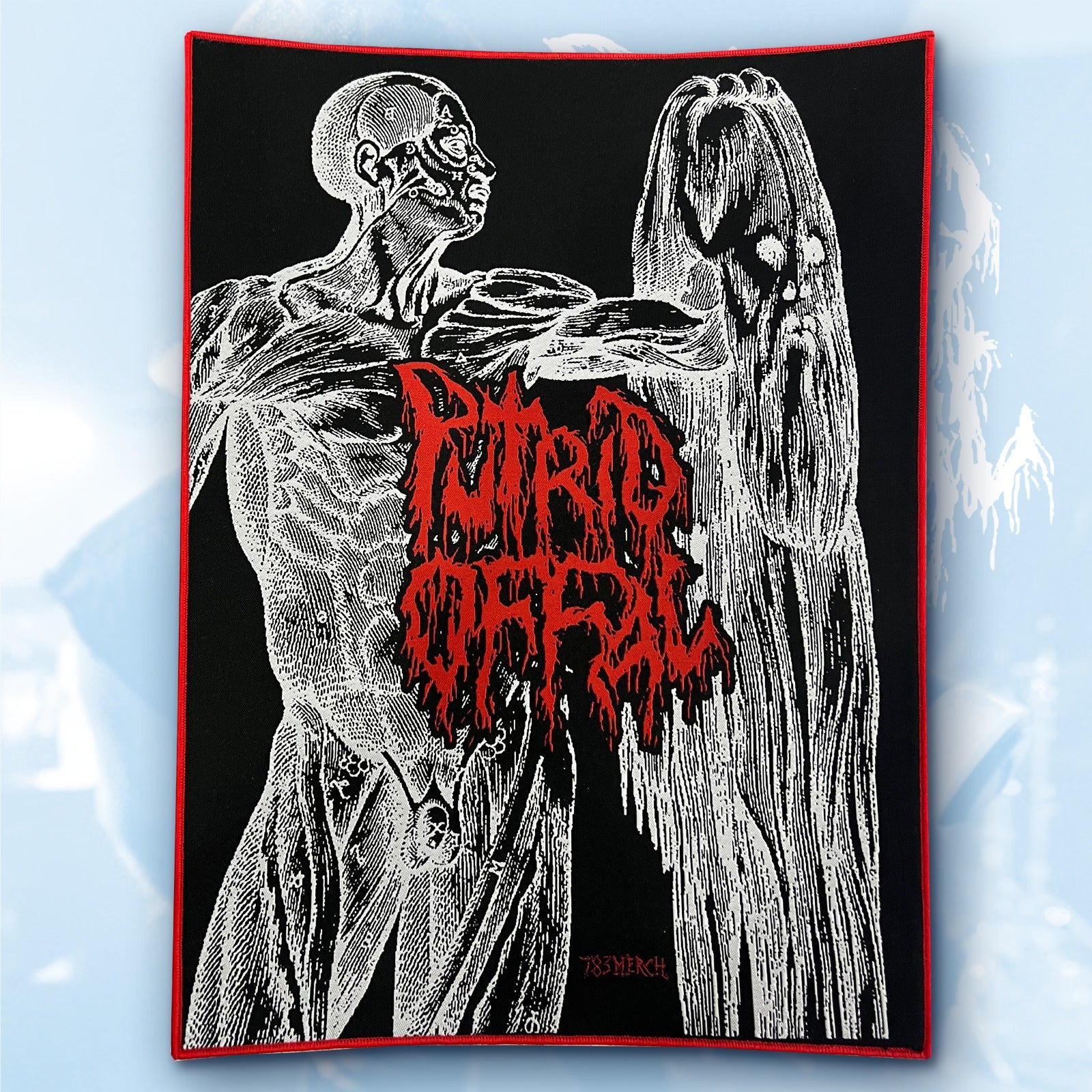 putrid-offal-skinned-backpatch-tiss-bordure-noire image 3