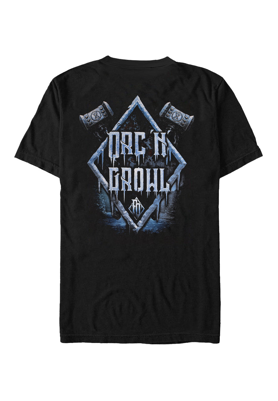 frostbite-orckings-orc-n-growl-t-shirt-noir-homme-m image 2