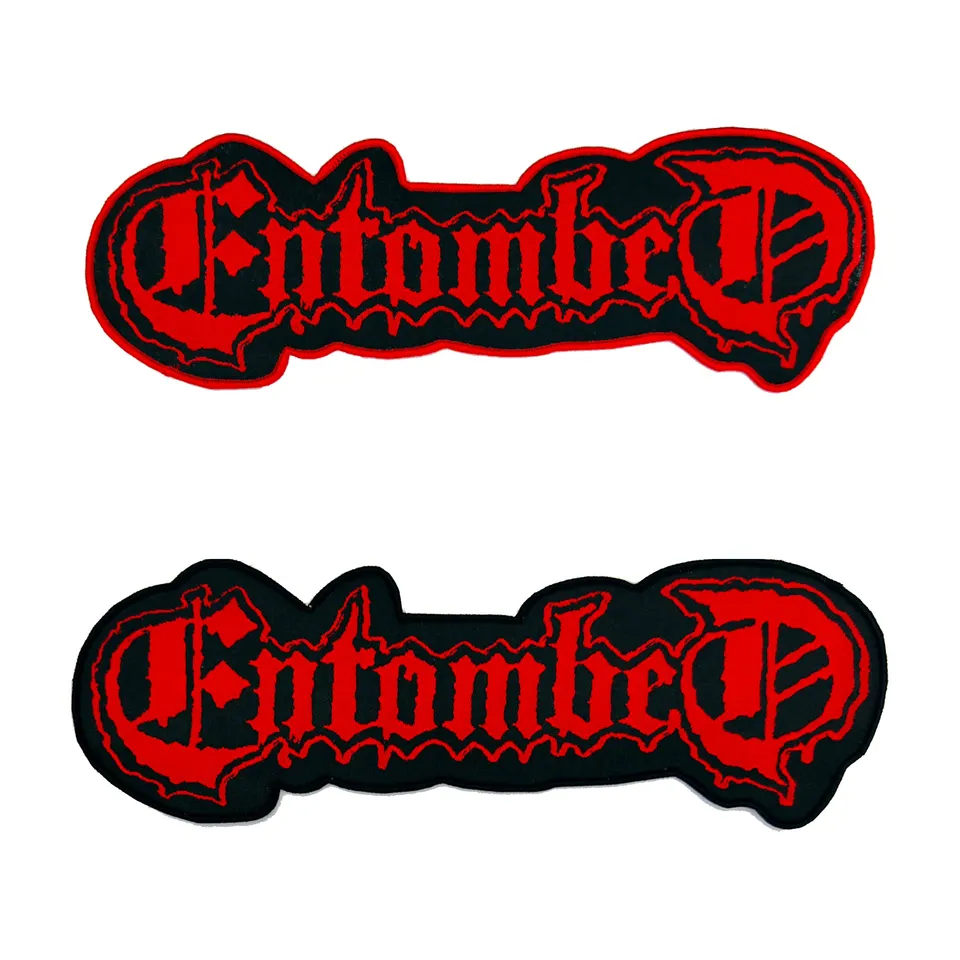 entombed-logo-patch-oversized-tiss-bordure-noire image 1