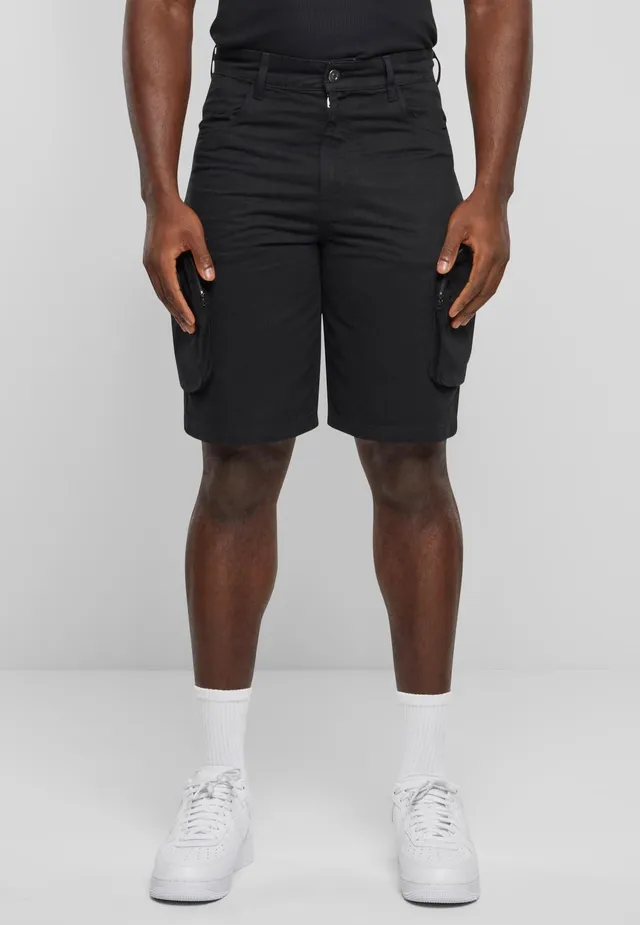 urban-classics-baggy-cargo-short-bermuda-noir-w32 image 1