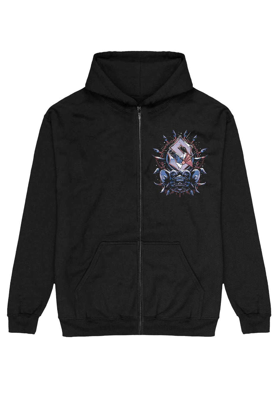 sabaton-lightning-at-the-gates-sweat-zipp-noir-homme image 1