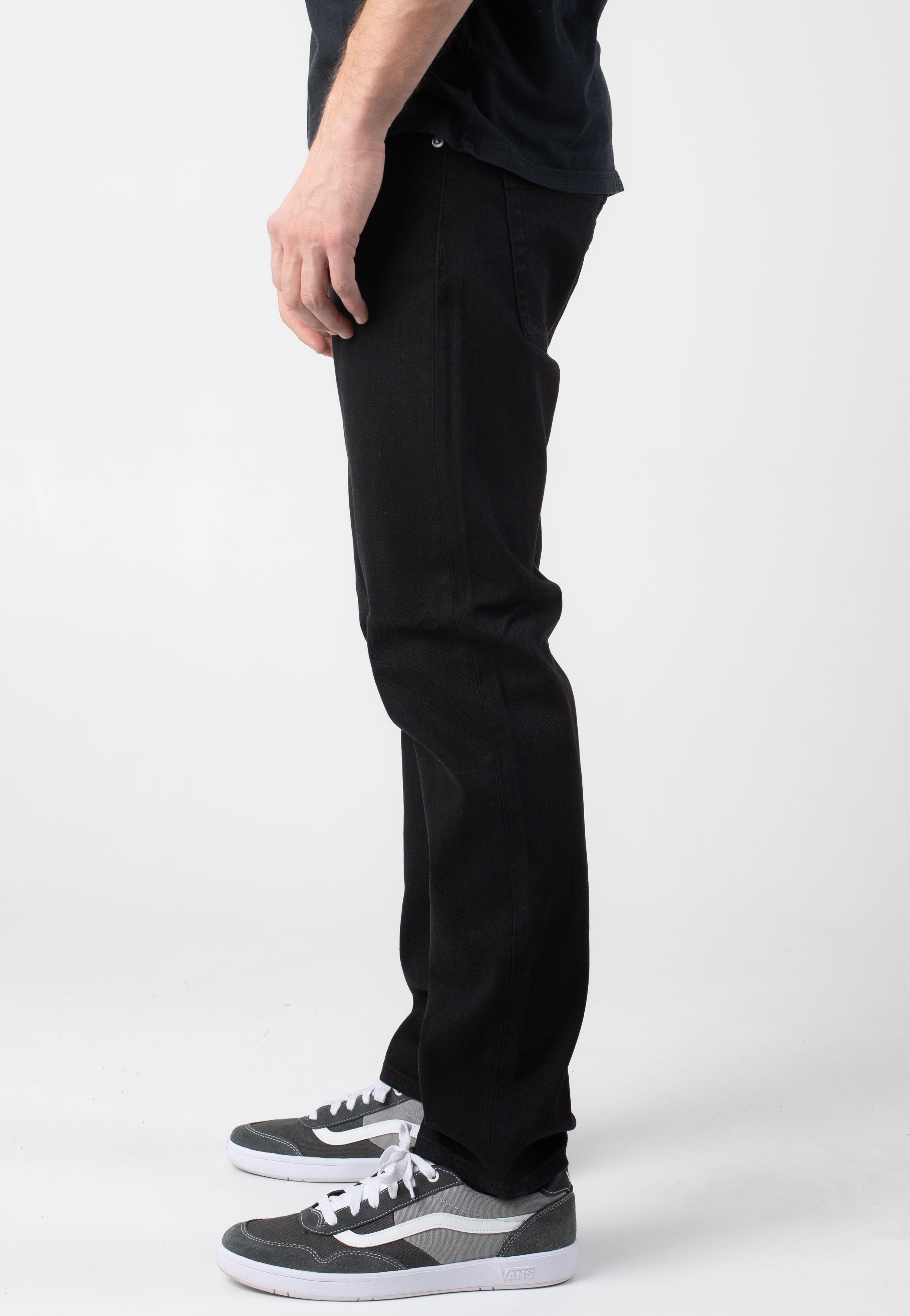 only-sons-weft-reg-jean-black-denim-w32-l32 image 4