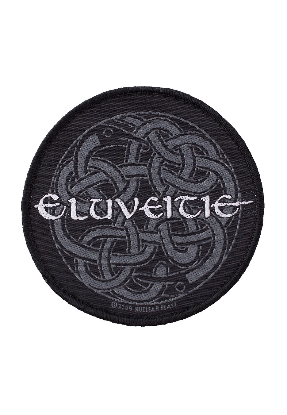 eluveitie-celtic-knot-patch-noir-pagan-metal image 1