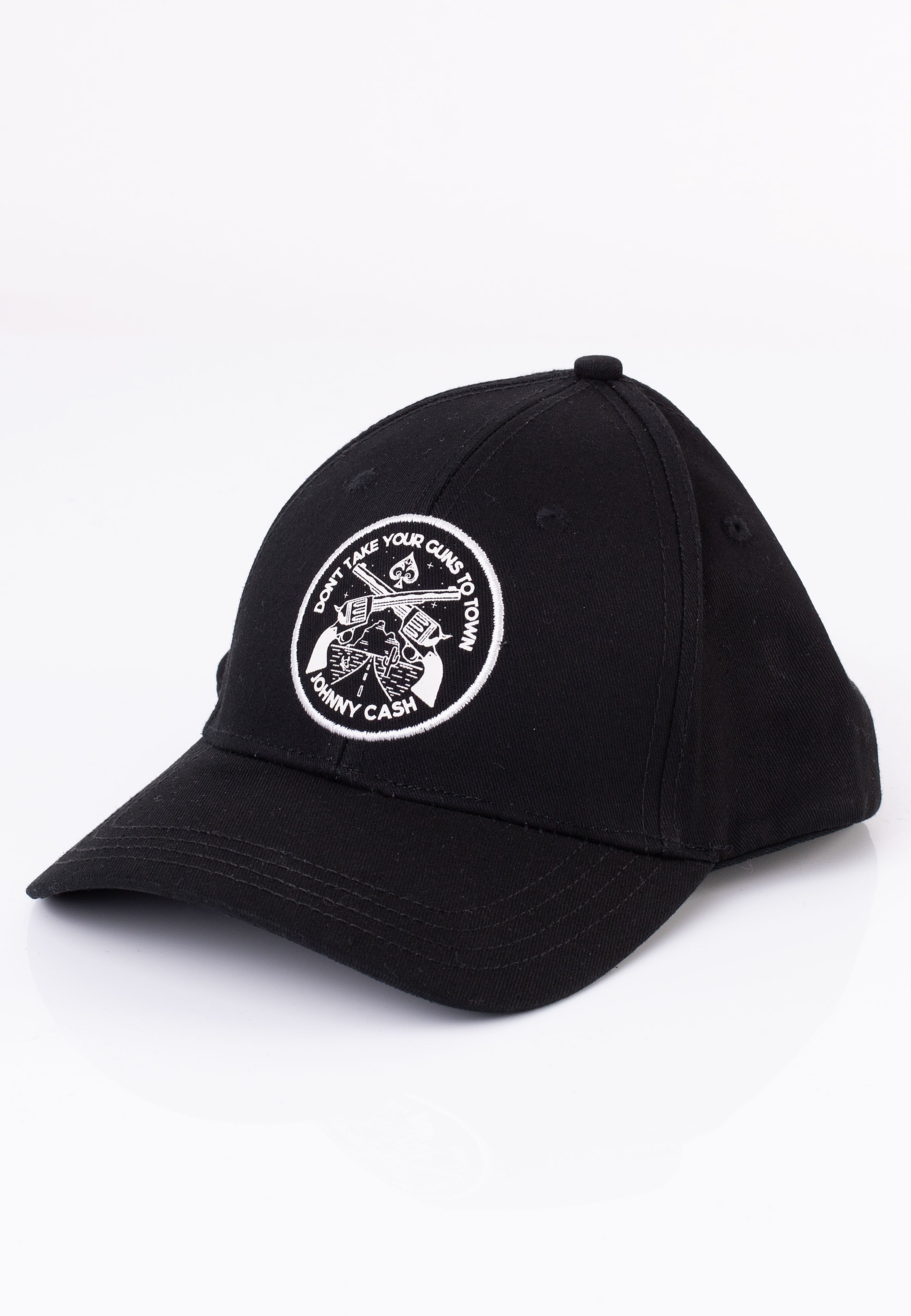 johnny-cash-don-t-take-your-guns-casquette-noire image 2