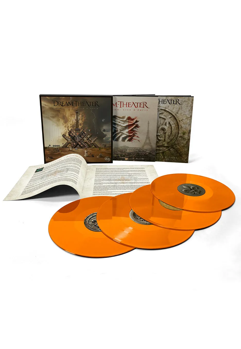 dream-theater-quaranti-me-live-paris-coffret-4-vinyles-orange-dition-limit-e image 1