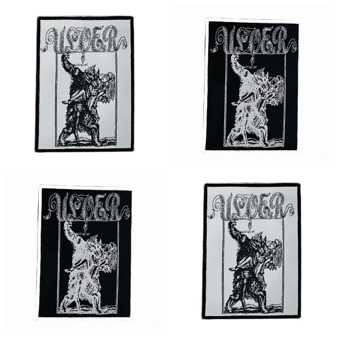 ulver-vargnatt-patch-tiss-petit-mod-le-noir image 1