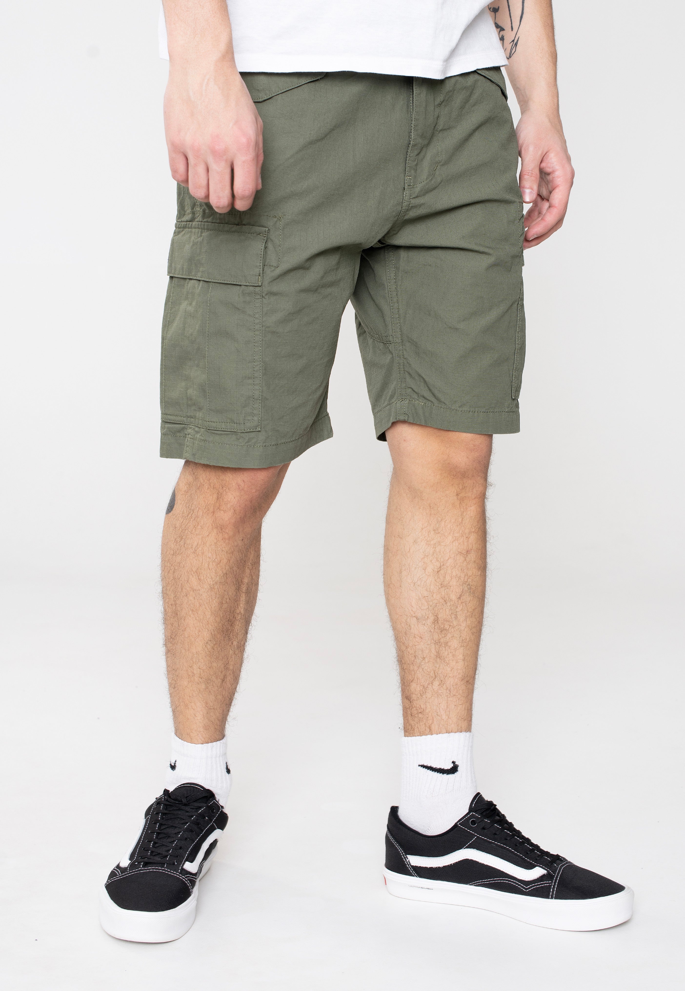 vintage-industries-anderson-short-cargo-olive image 1