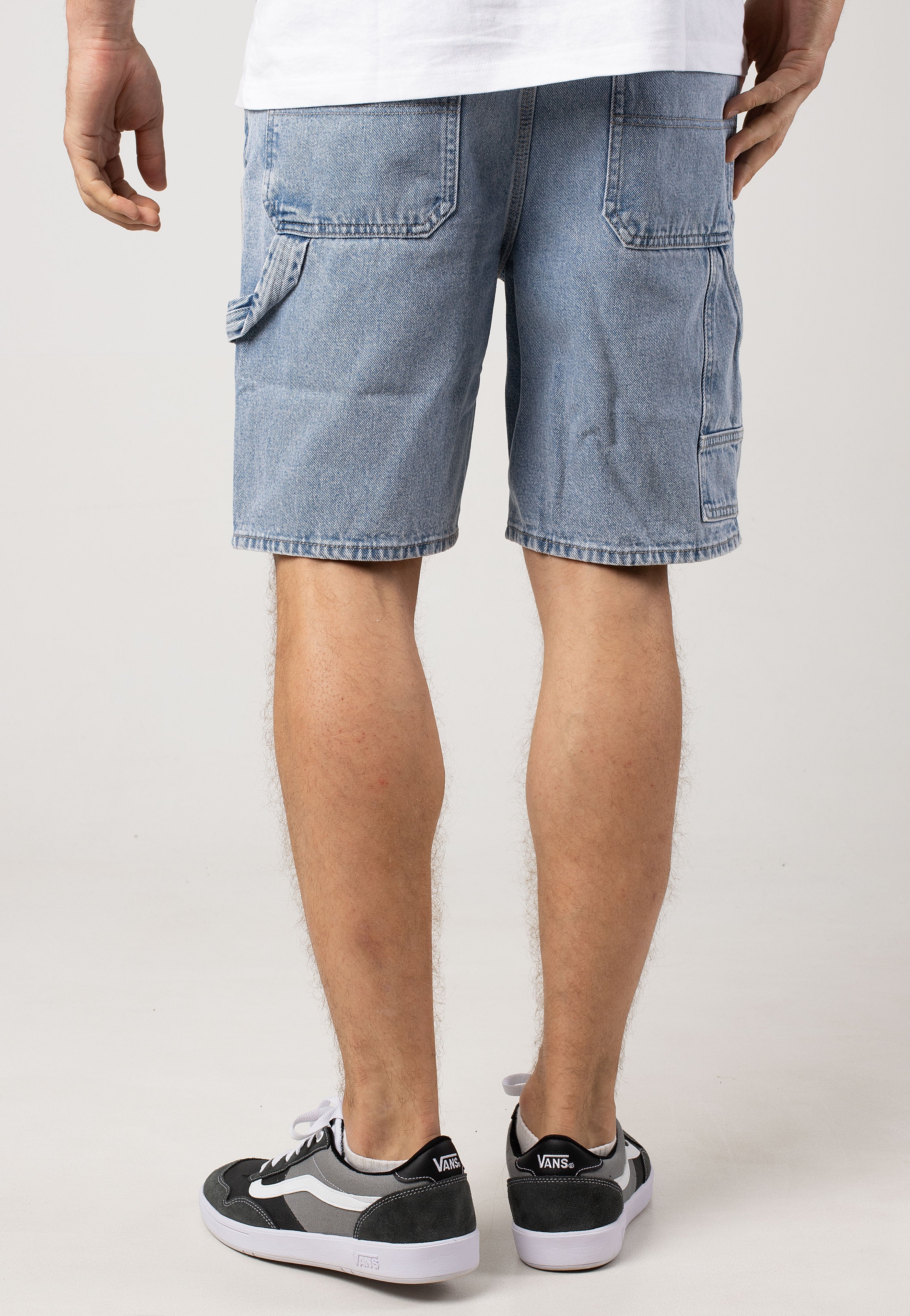 only-sons-edge-car-short-jean-homme-bleu-clair-m image 3