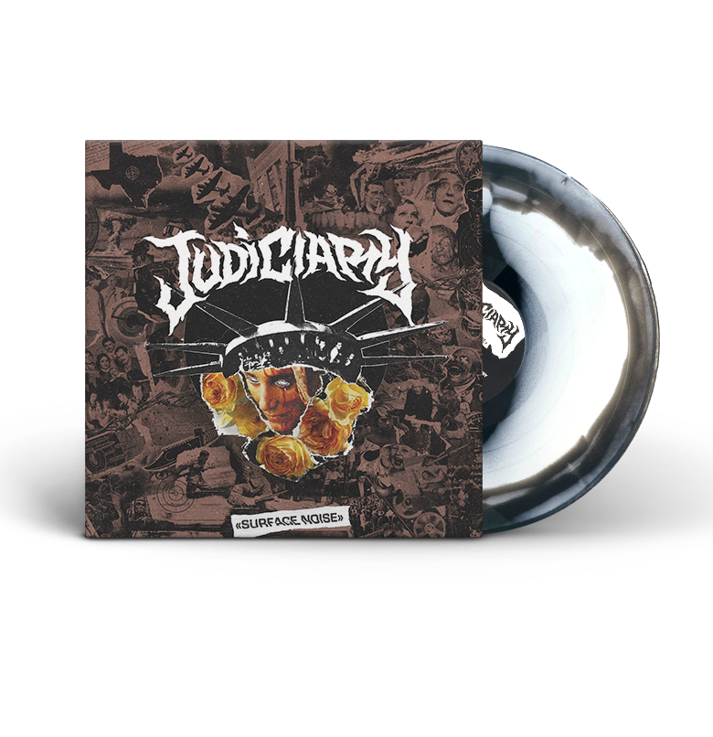 judiciary-surface-noise-vinyle-lp-silver-black-splatter-hardcore image 5