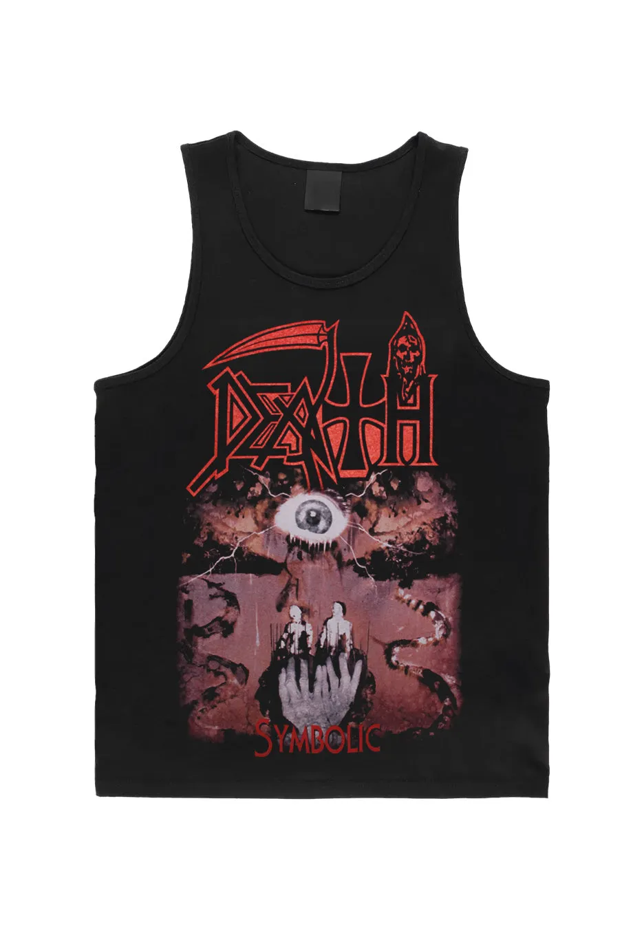 death-symbolic-d-bardeur-tank-noir-sans-manches image 1