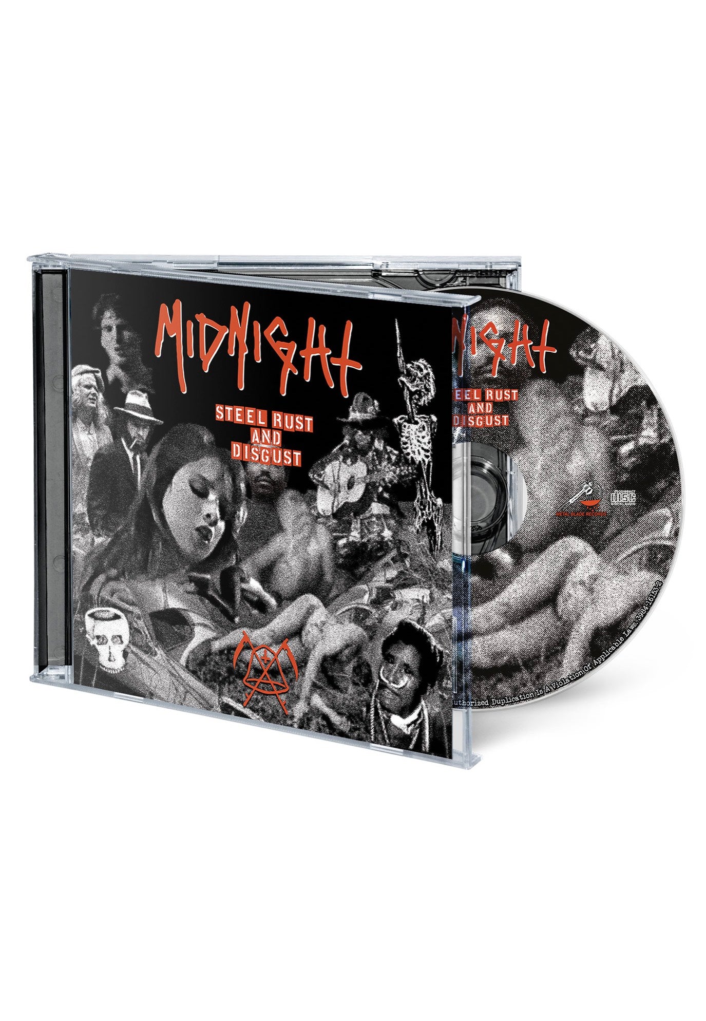 midnight-steel-rust-and-disgust-cd-metal-blade image 2