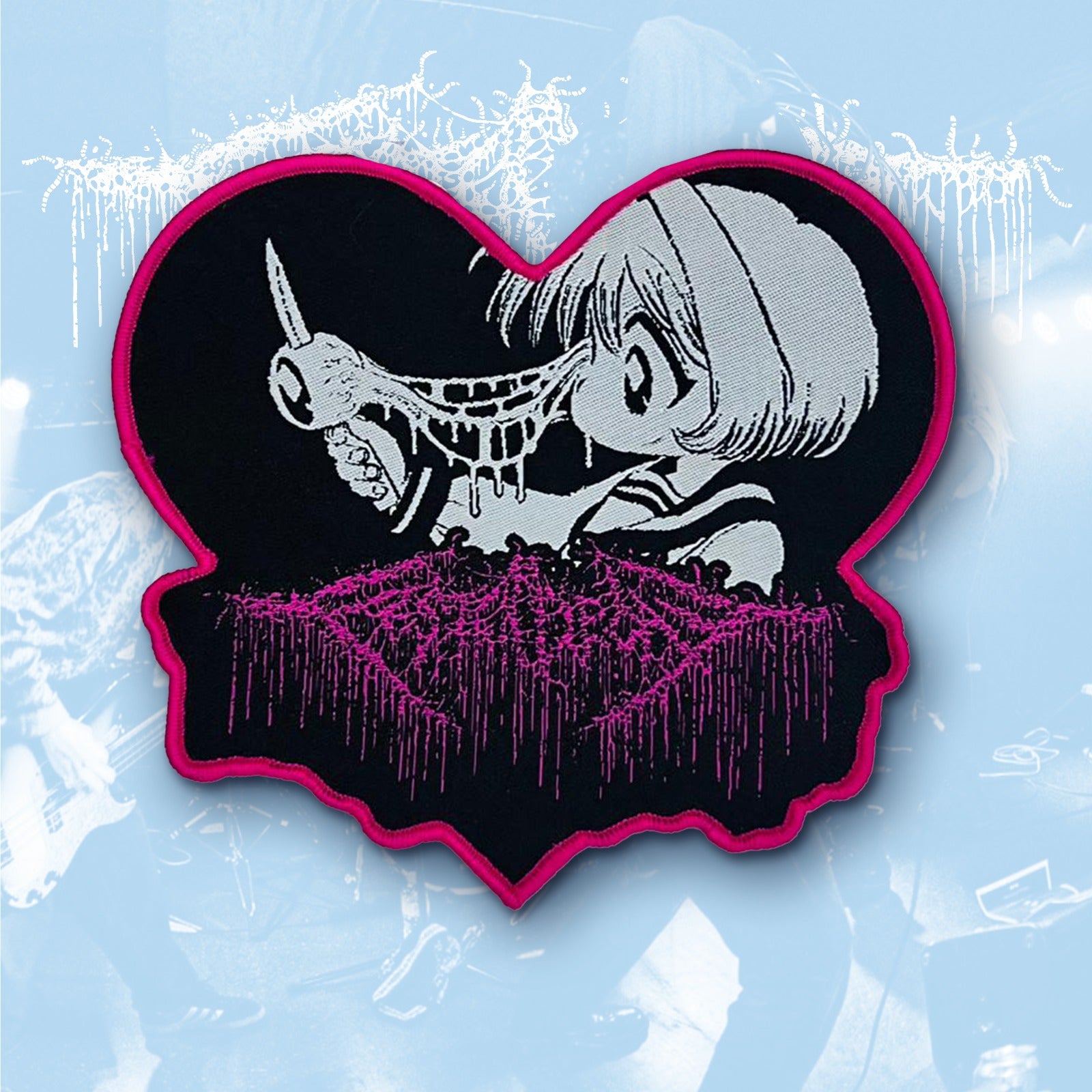 festerdecay-ichigo-cha-n-patch-tiss-bord-noir image 4