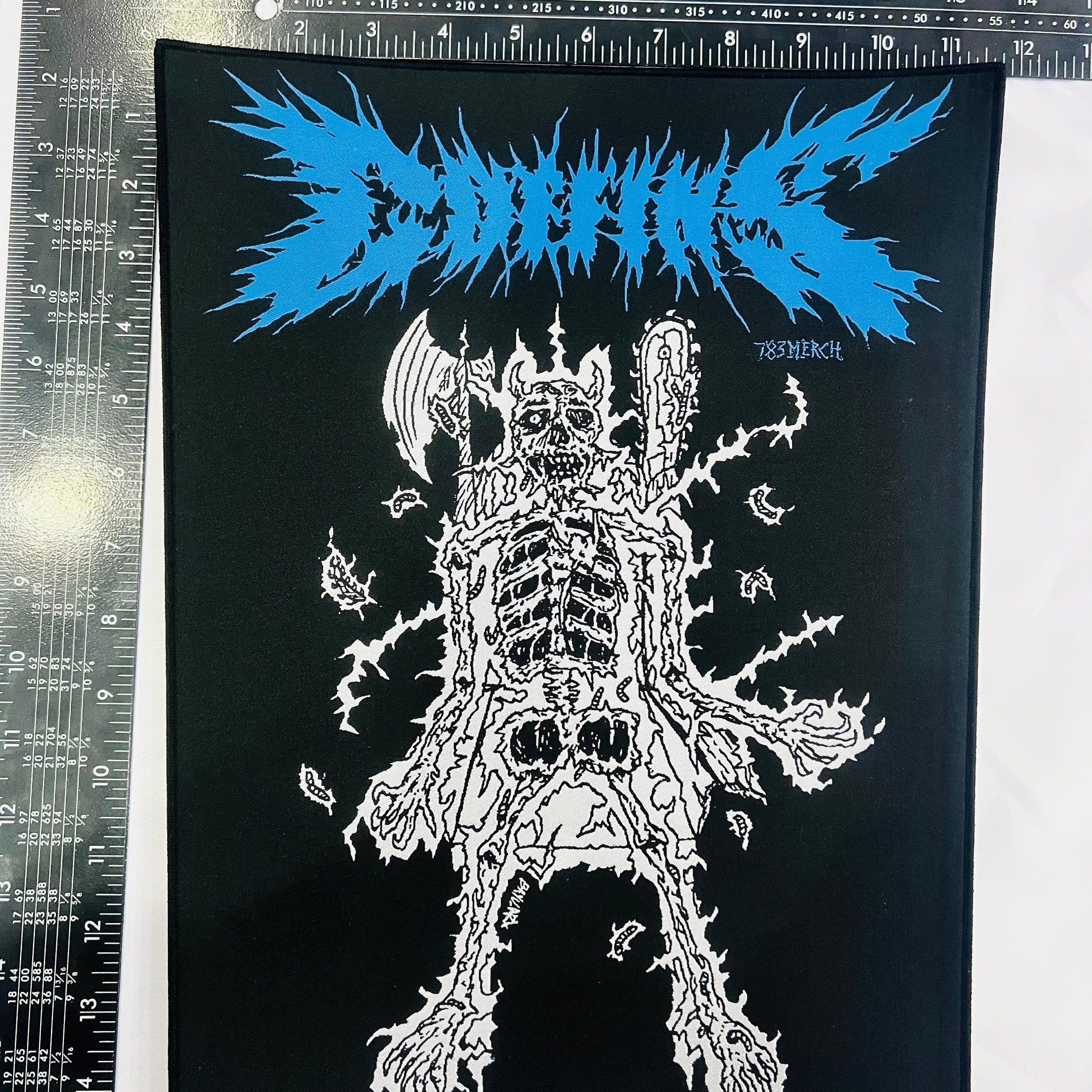 coffins-sinister-oath-backpatch-cusson-dos-tiss image 3