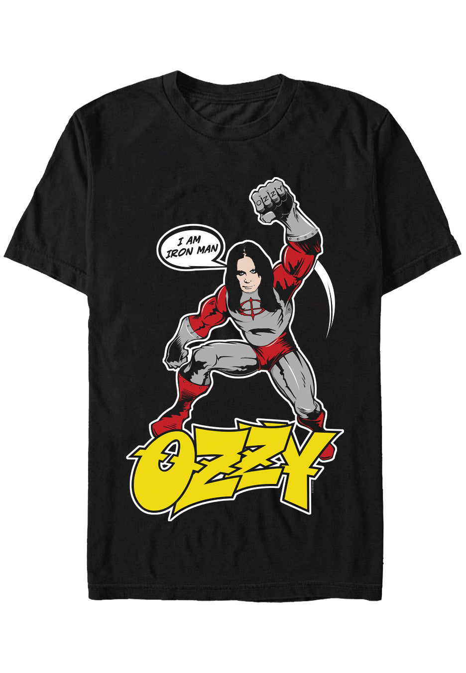ozzy-osbourne-iron-man-t-shirt-noir-homme image 1